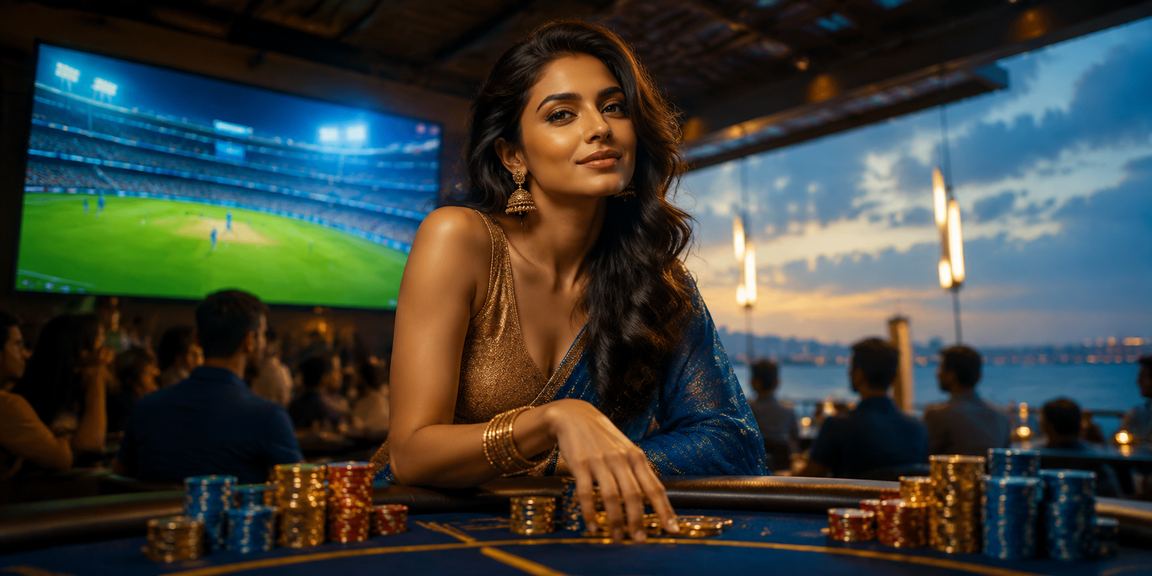 Players enjoying Teen Patti alongside cricket betting in India